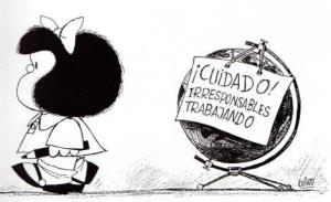 Mafalda cuidado tierra